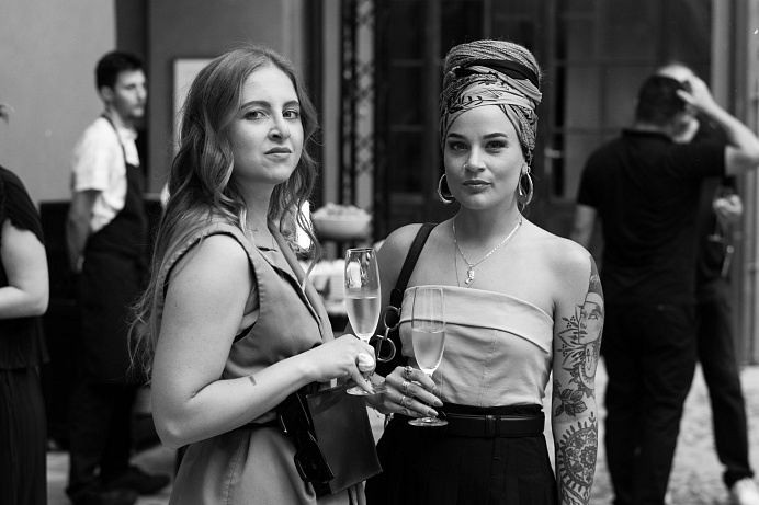 Street style Mercedes-Benz Prague Fashion Week