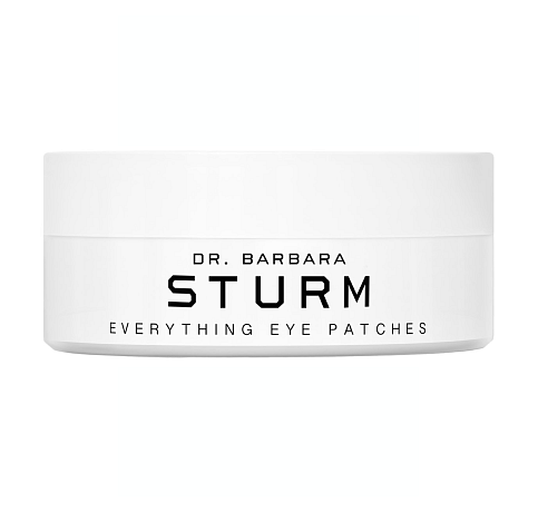 DR. BARBARA STURM  Everything Eye Patches – Hydrogelové oční masky  Dostupnost: Ingredients Store  Cena: 2 750 Kč (30 párů)