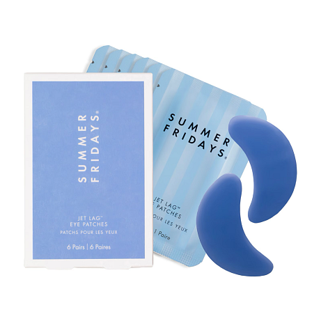 Jak se zbavit tmavých kruhů pod očima za 15 minut SUMMER FRIDAYS  Jet Lag – Náplasti pod oči  Dostupnost: Sephora  Cena: 1 120 Kč