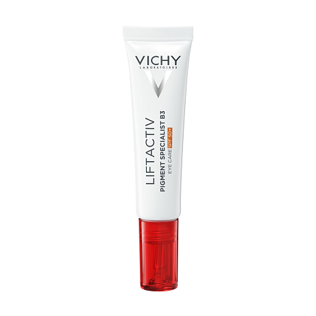 VICHY  Liftactiv Pigment Specialist B3 Oční krém SPF50  Dostupnost: Lékárny  Cena: 1 089 Kč