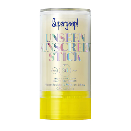 SPF Stick SUPERGOOP!  Unseen Sunscreen Stick SPF 30  Dostupnost: Sephora  Cena: 730 Kč