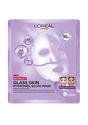 Loreal Paris Revitalift Filler Glass Skin Mask