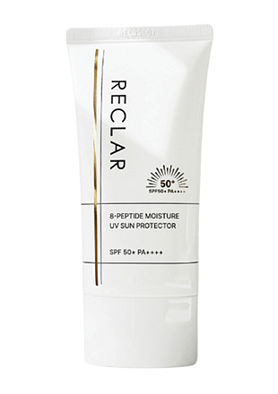 RECLAR 8-PEPTIDE MOISTURE UV SUN PROTECTOR SPF 50+